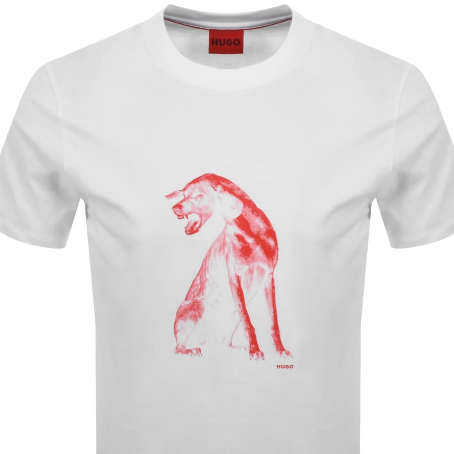 HUGO Didug T Shirt White
