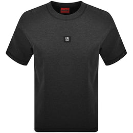 HUGO Dilanso T Shirt Medium Grey
