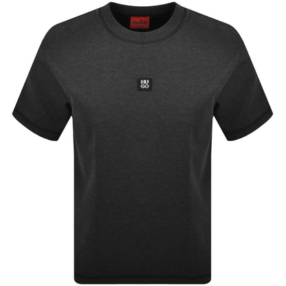 HUGO Dilanso T Shirt Medium Grey