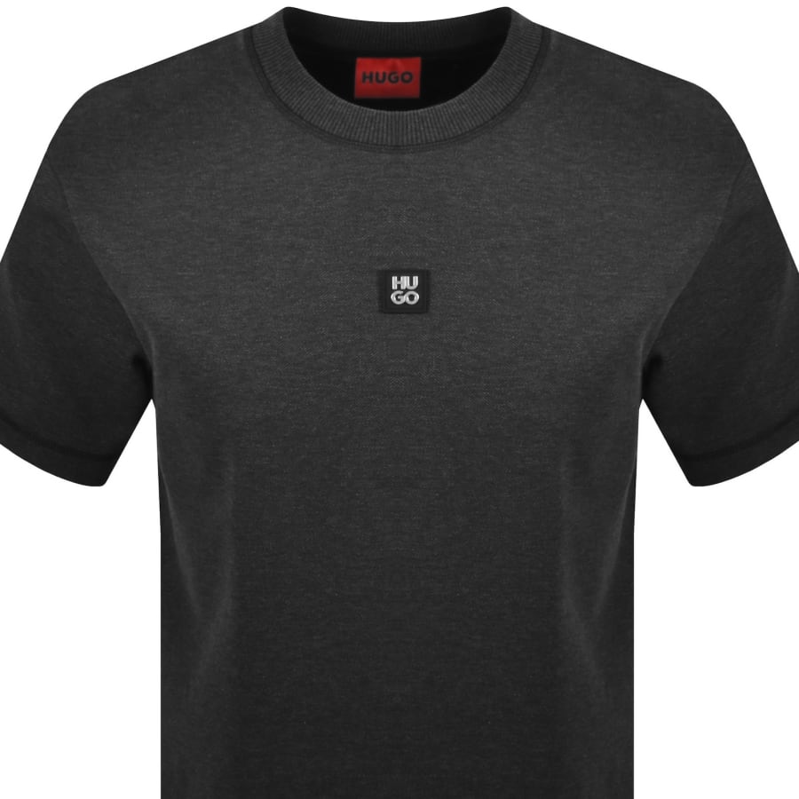 HUGO Dilanso T Shirt Medium Grey