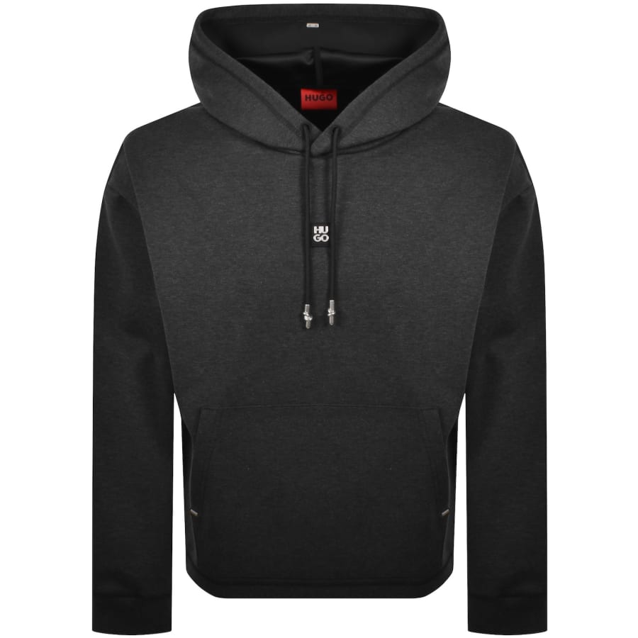 HUGO Dineo Hoodie Medium Grey
