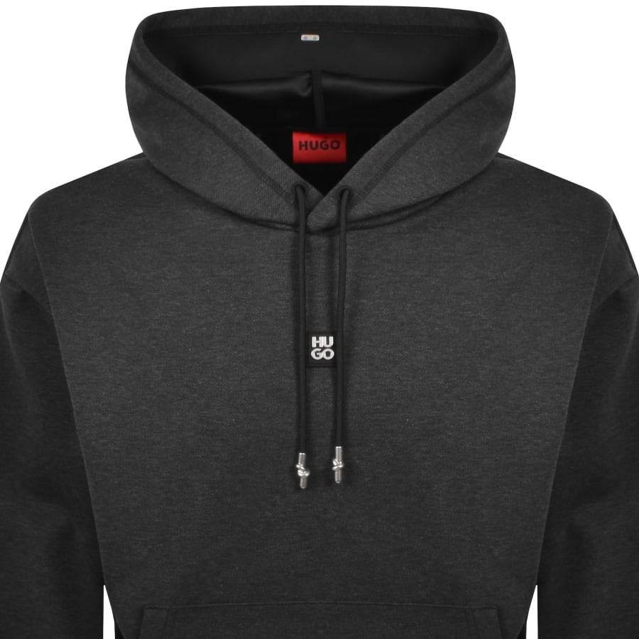 HUGO Dineo Hoodie Medium Grey