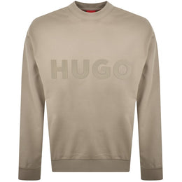 HUGO Dinex Sweatshirt Beige