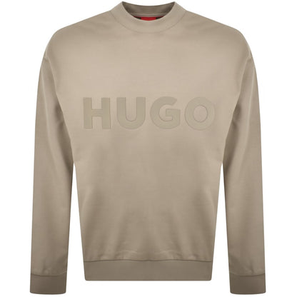 HUGO Dinex Sweatshirt Beige