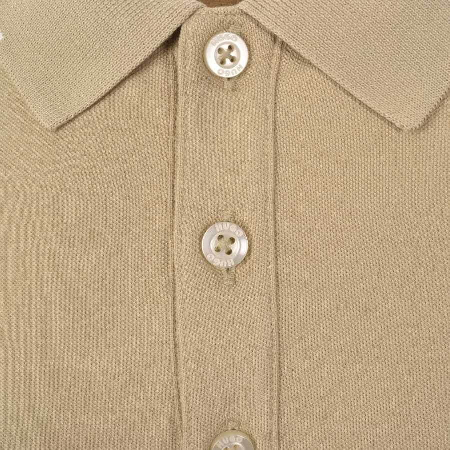 HUGO Dinoso 222 Polo T Shirt Beige