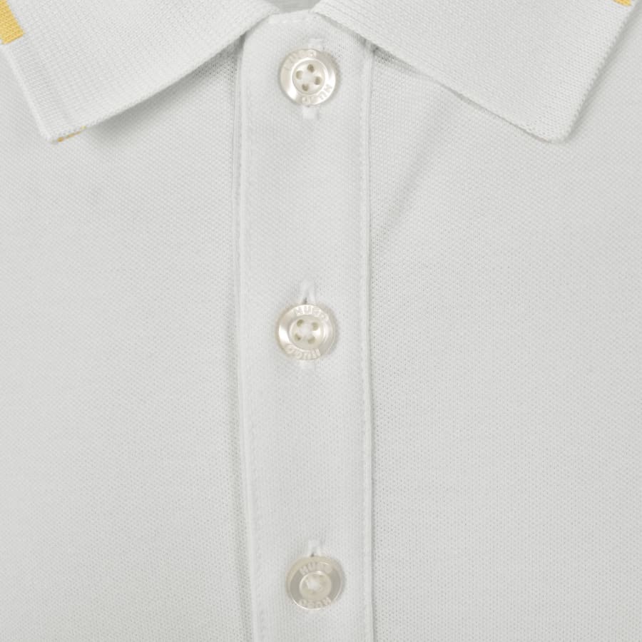 HUGO Dinoso 222 Polo T Shirt White