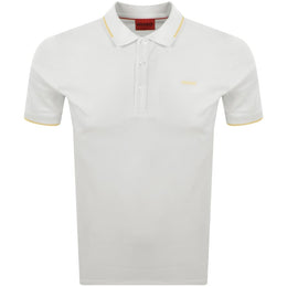 HUGO Dinoso 222 Polo T Shirt White