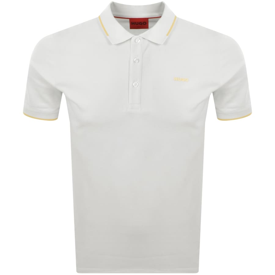 HUGO Dinoso 222 Polo T Shirt White