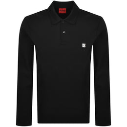 HUGO Dinote Polo T Shirt Black