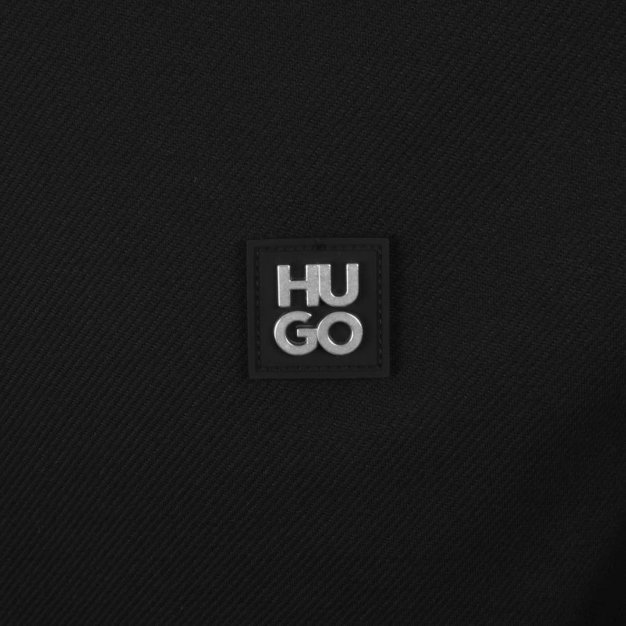 HUGO Dinote Polo T Shirt Black