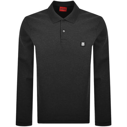 HUGO Dinote Polo T Shirt Medium Grey