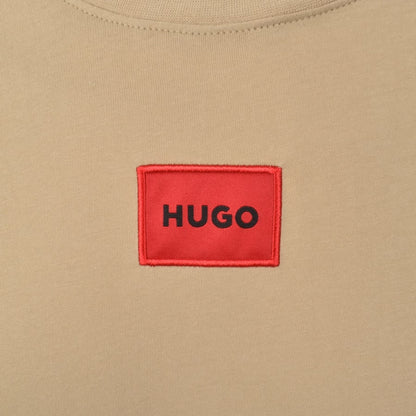 HUGO Diragolino212 T Shirt Beige