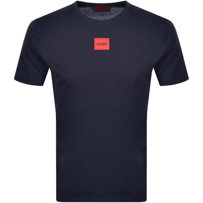 HUGO Diragolino T Shirt Navy