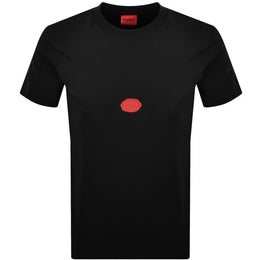 HUGO Divis T Shirt Black