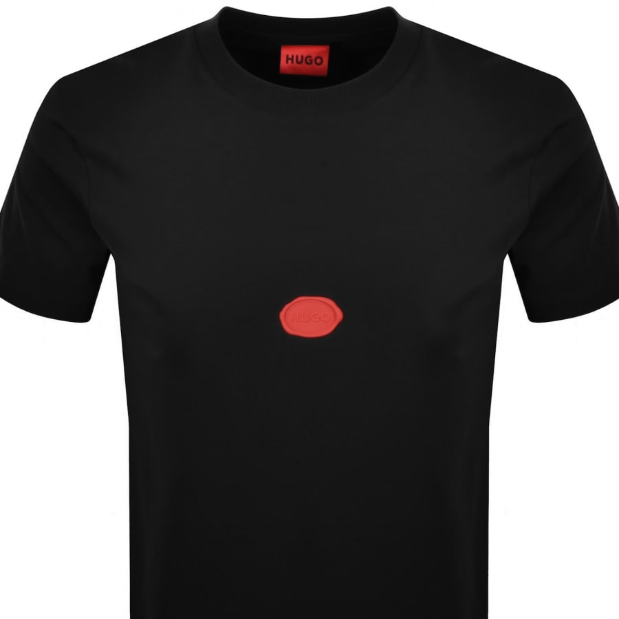 HUGO Divis T Shirt Black