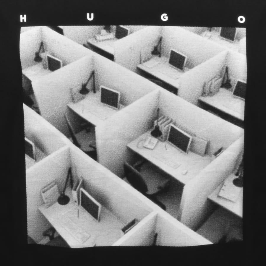 HUGO Dodger T Shirt Black