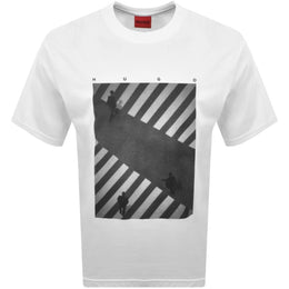 HUGO Dodger T Shirt White