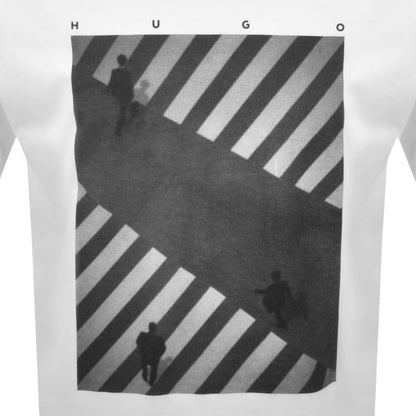 HUGO Dodger T Shirt White