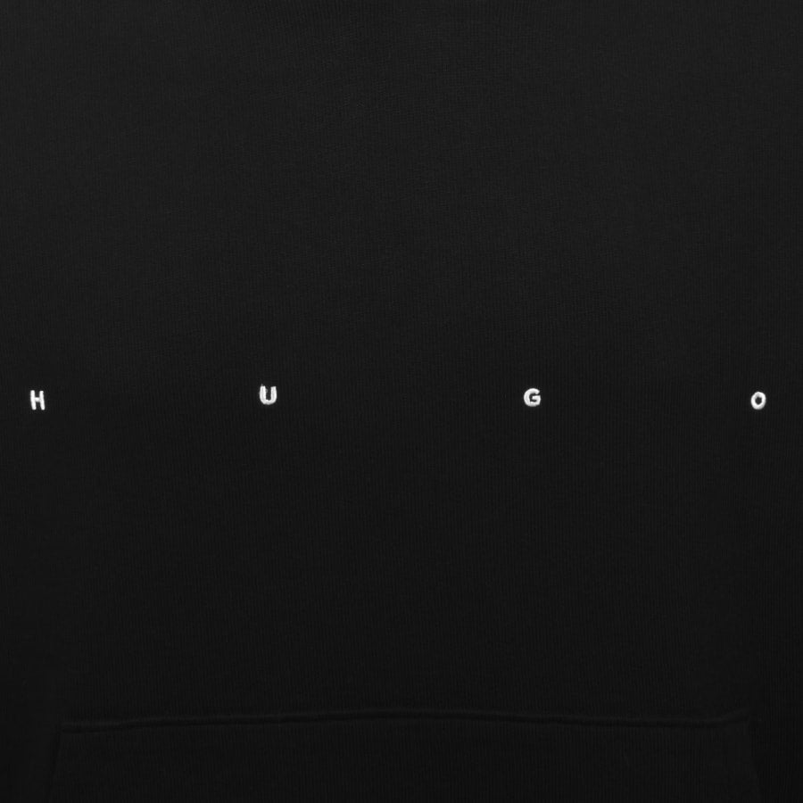 HUGO Doland Oversized Hoodie Black