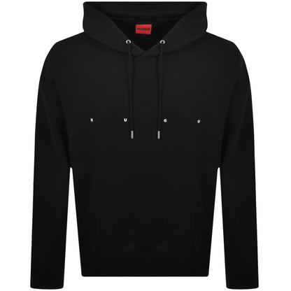 HUGO Doland Oversized Hoodie Black