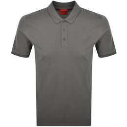 HUGO Donos 222 Polo T Shirt Dark Grey