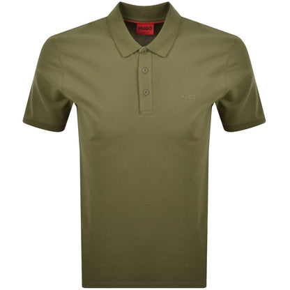 HUGO Donos 222 Polo T Shirt Green