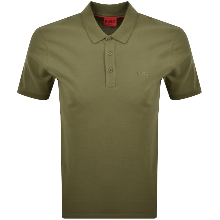 HUGO Donos 222 Polo T Shirt Green