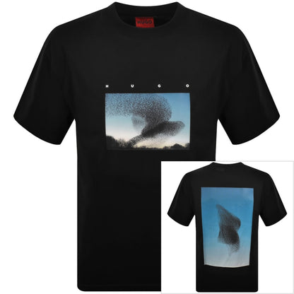 HUGO Dorizon Crew Neck T Shirt Black