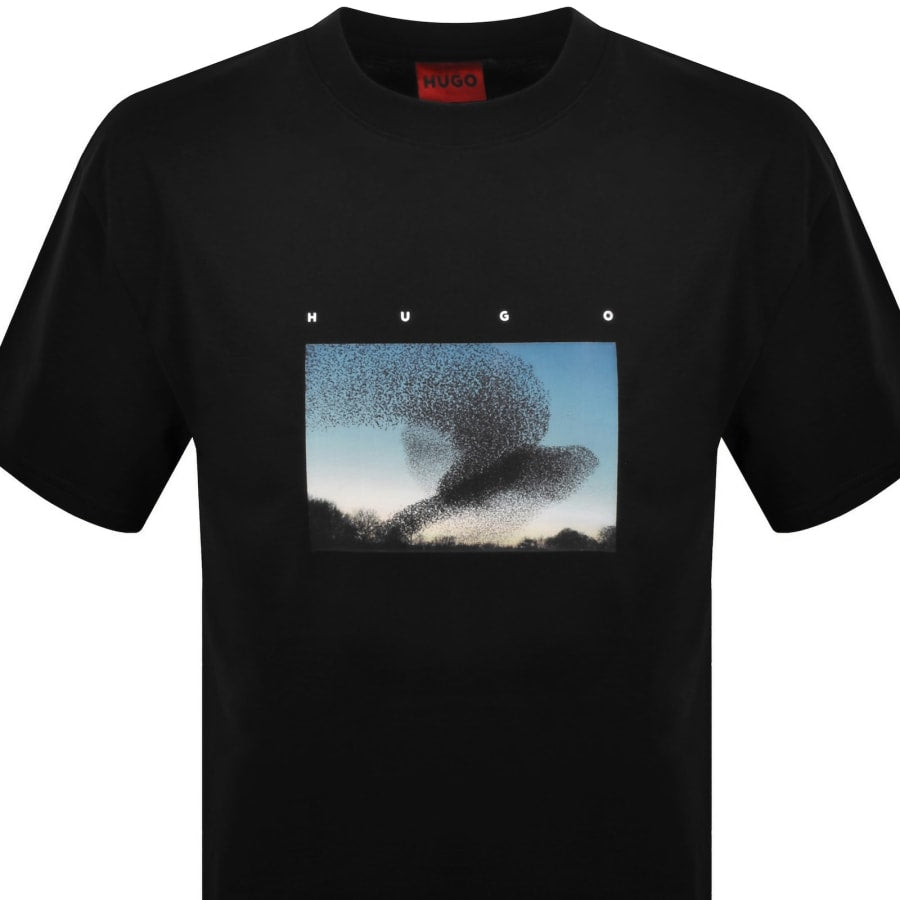 HUGO Dorizon Crew Neck T Shirt Black