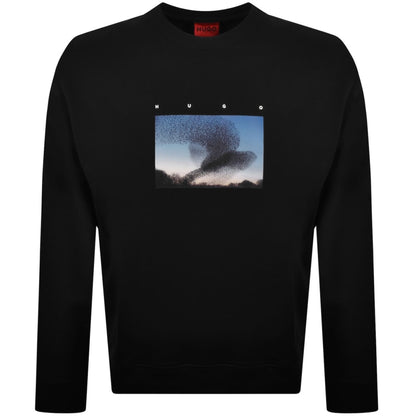 HUGO Dorizonto Relaxed Fit Sweatshirt Black