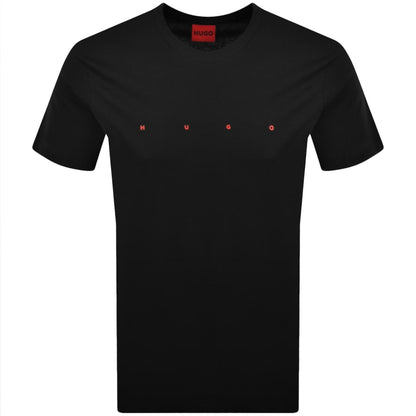 HUGO Dorosi T Shirt Black