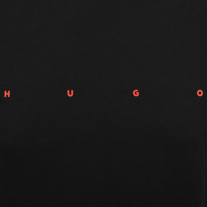 HUGO Dorosi T Shirt Black