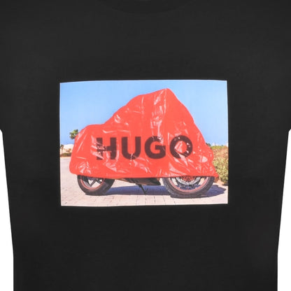HUGO Dostino T Shirt Black