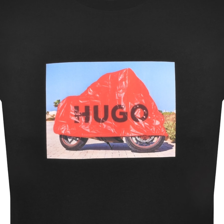 HUGO Dostino T Shirt Black