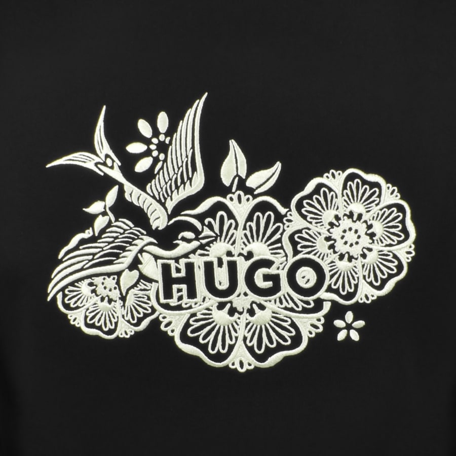 HUGO Drony Sweatshirt Black