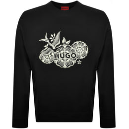 HUGO Drony Sweatshirt Black