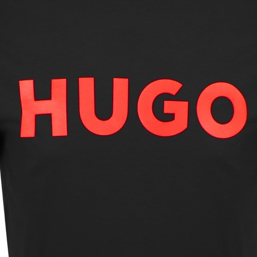 HUGO Dulivio Crew Neck Short Sleeve T Shirt Black