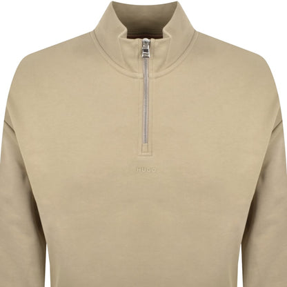 HUGO Durty244 Sweatshirt Beige