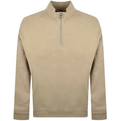 HUGO Durty244 Sweatshirt Beige