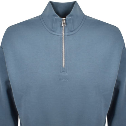 HUGO Durty244 Sweatshirt Open Blue