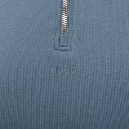 HUGO Durty244 Sweatshirt Open Blue
