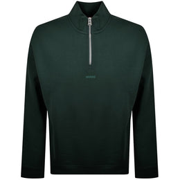 HUGO Durty244 Sweatshirt Open Green