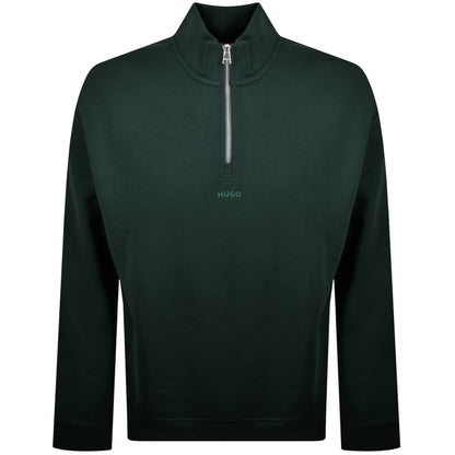 HUGO Durty244 Sweatshirt Open Green