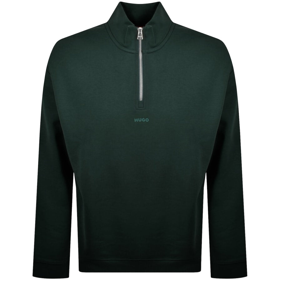 HUGO Durty244 Sweatshirt Open Green