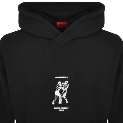 HUGO Duwrestie Hoodie Black