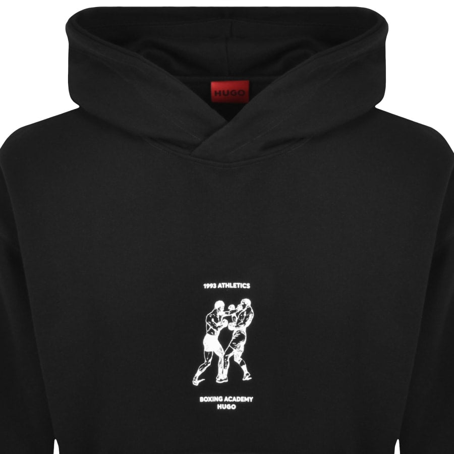 HUGO Duwrestie Hoodie Black