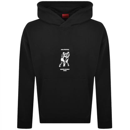 HUGO Duwrestie Hoodie Black