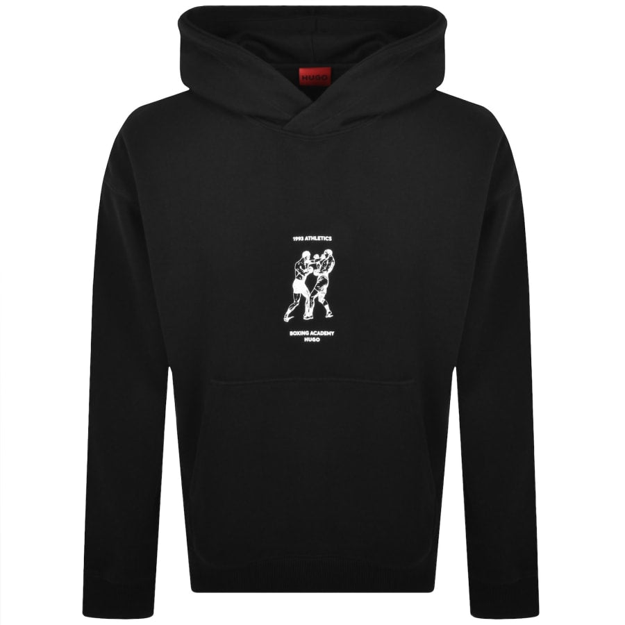 HUGO Duwrestie Hoodie Black