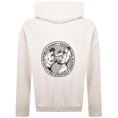 HUGO Duwrestie Hoodie Cream