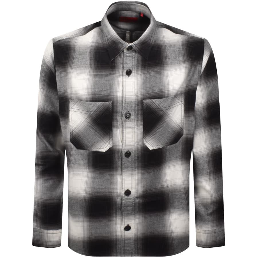 HUGO Erato Long Sleeve Shirt Black